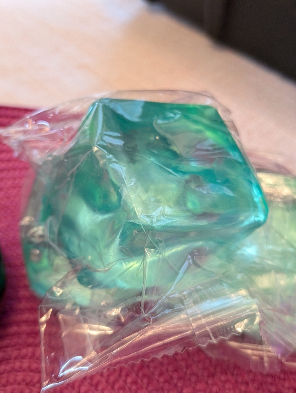 Seafoam Green 💚 Squishy Cube